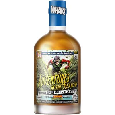 Anthology BRAVE NEW SPIRITS WHISKY HEROES ADVENTURES IN THE MEADOW 0,7l 54,7% Single Malt Scotch Whisky invecchiato 16 anni Anthology BRAVE NEW SPIRITS WHISKY HEROES ADVENTURES IN THE MEADOW 0,7l 54,7% Single Malt Scotch Whisky invecchiato 16 anni