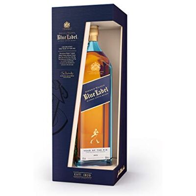 JOHNNIE WALKER BLUE LABEL CELEBRATING THE YEAR OF THE PIG 70 CL JOHNNIE WALKER BLUE LABEL CELEBRATING THE YEAR OF THE PIG 70 CL