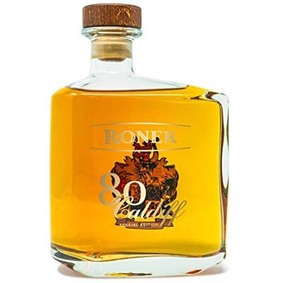 Roner Caldiff 80 Special Edition (1x 0,7l) Acquavite di Frutta dalla Distilleria Artigianale Alto Adige Südtirol più premiata d'Italia 700 ml Roner Caldiff 80 Special Edition (1x 0,7l) Acquavite di Frutta dalla Distilleria Artigianale Alto Adige Südtirol più premiata d'Italia 700 ml