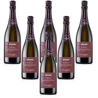 Cocchi Rösa Brut Alta Langa DOCG Spumante Brut Metodo Classico (6 bottiglie 75 cl.) Cocchi Rösa Brut Alta Langa DOCG Spumante Brut Metodo Classico (6 bottiglie 75 cl.)