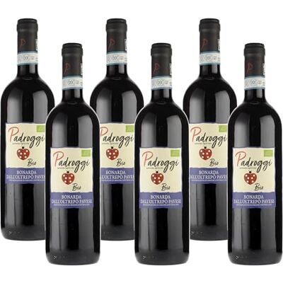 Padroggi Bonarda Oltrepo' Pavese biologico “La piotta” Doc – Cartone da 6 x 750 ML Padroggi Bonarda Oltrepo' Pavese biologico “La piotta” Doc – Cartone da 6 x 750 ML
