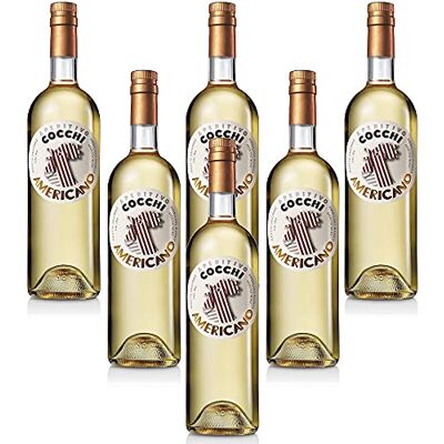 Cocchi Vino Bianco Aromatizzao Americano Cocktail Aperitivo (6 bottiglie75 cl.) Cocchi Vino Bianco Aromatizzao Americano Cocktail Aperitivo (6 bottiglie75 cl.)