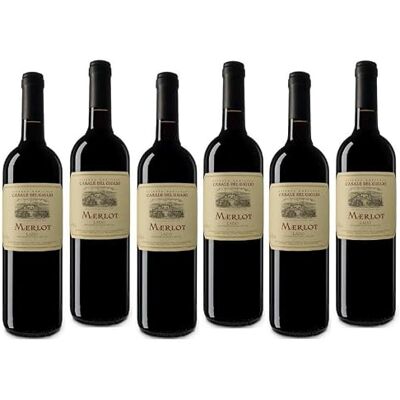 Casale Del Giglio VINO MERLOT 2021 IGT IGP LAZIO 75 CL 6 BOTTIGLIE Casale Del Giglio VINO MERLOT 2021 IGT IGP LAZIO 75 CL 6 BOTTIGLIE