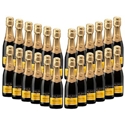 Valdo Quintini Prosecco Doc Tripack 24 bottiglie da 0,2l Valdo Quintini Prosecco Doc Tripack 24 bottiglie da 0,2l