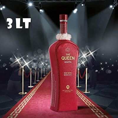 BONAVENTURA MASCHIO THE QUEEN GRAPPA MOSCATO RED 3 LT IN ASTUCCIO BONAVENTURA MASCHIO THE QUEEN GRAPPA MOSCATO RED 3 LT IN ASTUCCIO