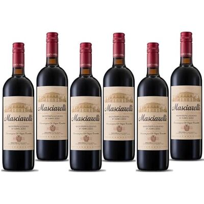 Masciarelli MONTEPULCIANO D'ABRUZZO 2024 DOC 75 CL 6 BOTTIGLIE Masciarelli MONTEPULCIANO D'ABRUZZO 2024 DOC 75 CL 6 BOTTIGLIE
