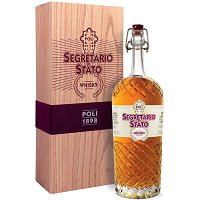 POLI PURE MALT WHISKY SEGRETARIO DI STATO 70 CL POLI PURE MALT WHISKY SEGRETARIO DI STATO 70 CL