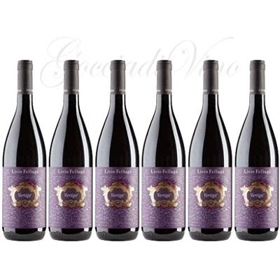 Livio Felluga 6 Bottiglie Vertigo Merlot Cabernet Sauvignon 2020 75 Cl. Livio Felluga 6 Bottiglie Vertigo Merlot Cabernet Sauvignon 2020 75 Cl.