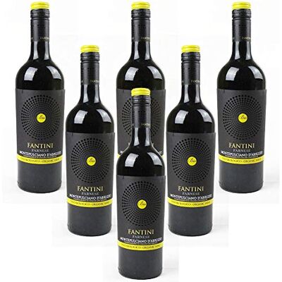 FANTINI Montepulciano D'Abruzzo DOC Bio tappo stelvin (6 bottiglie 75 cl.) FANTINI Montepulciano D'Abruzzo DOC Bio tappo stelvin (6 bottiglie 75 cl.)