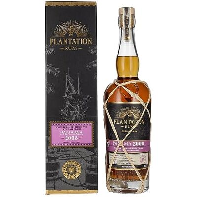 Plantation Rum PANAMA Single Cask White Pineau des Charentes Finish 2008 46,5% Vol. 0,7l in Giftbox Plantation Rum PANAMA Single Cask White Pineau des Charentes Finish 2008 46,5% Vol. 0,7l in Giftbox