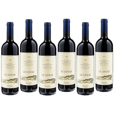 TENUTA SAN GUIDO LE DIFESE 2022 TOSCANA IGT 75 CL 6 BOTTIGLIE TENUTA SAN GUIDO LE DIFESE 2022 TOSCANA IGT 75 CL 6 BOTTIGLIE