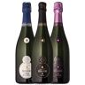 Zeus Party Trilogia -Berlucchi- 61' NATURE Blanc de Blancs 2013 + Brut Nature 2013 + Rosè 2013 750 ml in cassa di legno