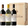 Geograf Cassetta 3 Bottiglie Vino Toscana   ico   Borgo Alla Terra   Chianti Riserva   Vernaccia di San Gimignano   Idea Regalo