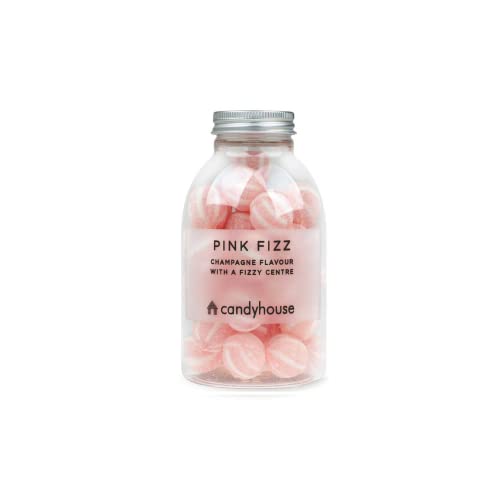 Generico Candyhouse   Pink Fizz Caramelle Aroma di Spuma Rosa 1 x 290 Gr   Caramelle Aromatizzate