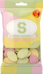 14 Sacchetti x 70g S-Märke Surt Skum Originale Svedese Sour Wine Gums Candy…