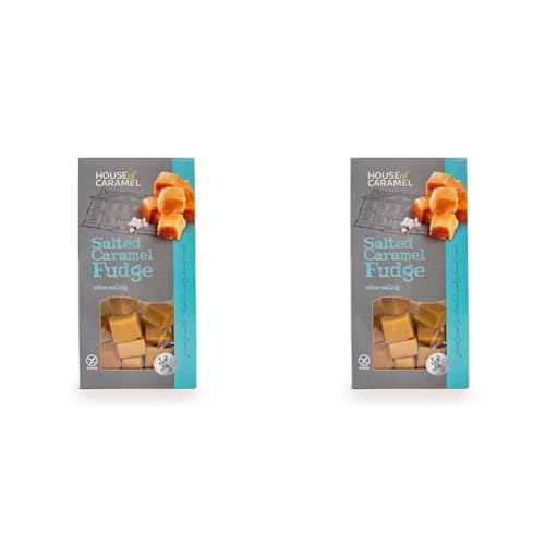 House of Caramel Caramello Salato Fudge 120g (Confezione da 2)