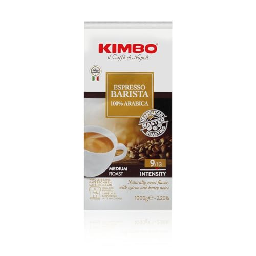 Kimbo Caffè in Grani 1 Kg Espresso Barista 100% Arabica