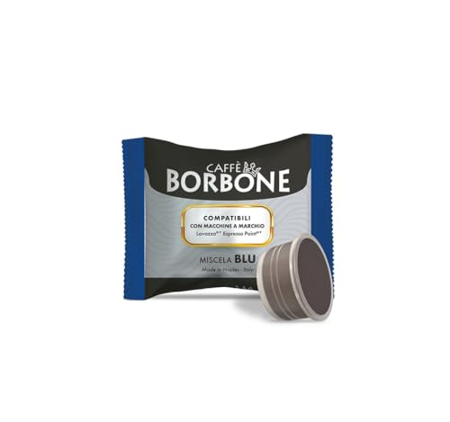 CAFFÈ BORBONE Miscela Blu 100 Capsule Compatibili con le Macchine Lavazza