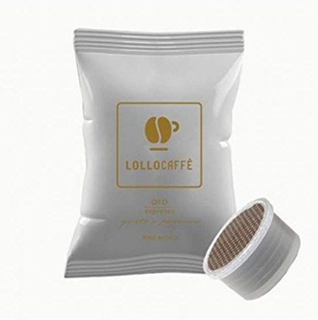 Lollo Caffè 200 CAPSULE LOLLO CAFFE' COMPATIBILI LAVAZZA ESPRESSO POINT MISCELA ORO ESPRESSO