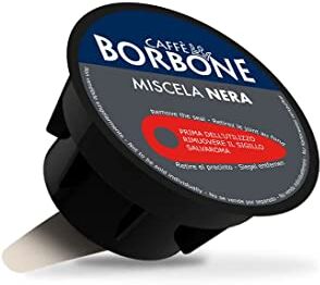 CAFFÈ BORBONE Miscela Nera 90 capsule (6 confezioni da 15) Compatibili con le Macchine Nescafè