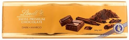 Lindt Tavoletta Gold Fondente, Tavoletta di Cioccolato Fondente, maxi formato 300g