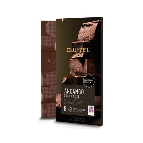 Generico Michel Cluizel   Tavoletta Arcango Cioccolato Fondente 85% Note Aromatiche di Legni e Spezie 70 Gr