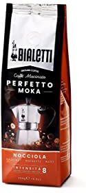 Bialetti Perfetto Moka Caffè Macinato, Gusto Nocciola 1 x 250 gr