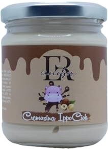 Generic ER Ciocobon Cremosina IppoCiok Crema Spalmabile Artigianale 100% Made In Italy Vasetto da 200 gr Creme Splamabili per Colazioni Dolci e Pasticceria