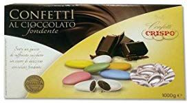 CRISPO CONFETTI AL CIOCCOLATO FONDENTE  ARGENTO 1 KG