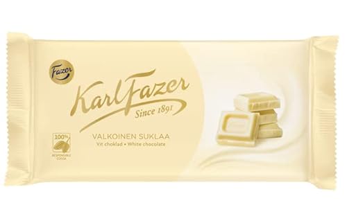 Fazer Karl  White Chocolate 40 Bars von 131 g 184 Unzen