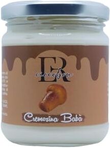 Generic ER Ciocobon Cremosina Babà Crema Spalmabile Artigianale 100% Made In Italy Vasetto da 200 gr Creme Splamabili per Colazioni Dolci e Pasticceria