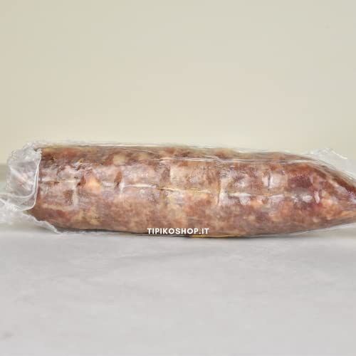 Generico Soppressata pugliese stagionata PICCANTE o Dolce 350/400 gr, LAVORAZIONE ARTIGIANALE, 100% CARNI ITALIANE, SENZA CONSERVANI, LATTOSIO E GLUTINE (Dolce)