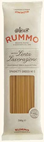 Generic RUMMO SPAGHETTI GROSSI 500 gr. (5 CONFEZIONI DA 500g)