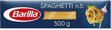 Barilla Spaghetti n. 5, Pasta di Semola di Grano Duro 5 pezzi da 500 g [2500 g]