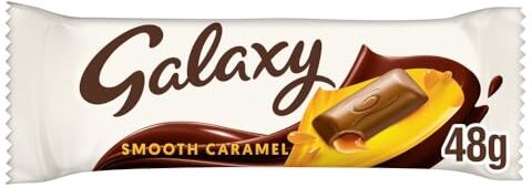 Generic SKGalaxy Smooth Caramel & Milk Chocolate Snack Bar 48g Box of 12