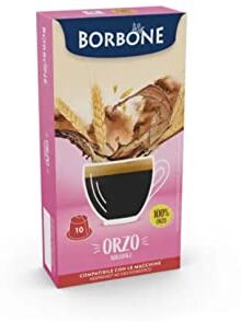 CAFFÈ BORBONE 10 CAPSULE ORZO  COMPATIBILE CON NESPRESSO