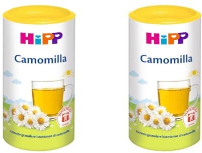 HiPP Tisana alla Camomilla, Estratto Granulare Istantaneo di Camomilla, con Isomaltulosio, 1 Confezione da 400 gr