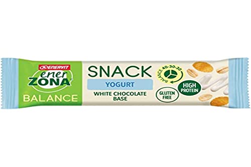 Enervit Enerzona Snack 40-30-30 Confezione da 30 Barrette Gusto Yogurt