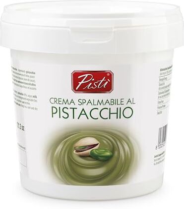 Pistì Crema Spalmabile al Pistacchio Con Pistacchi Verdi Selezionati, Lavorazione Artigianale, 100% Naturale 1 kg