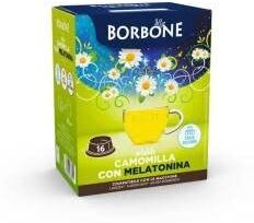 CAFFÈ BORBONE 96 CAPSULE CAMOMILLA& MELATONINA  COMPATIBILE CON LAVAZZA A MODO MIO