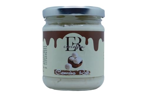 Generic ER Ciocobon Cremosina Rafè Crema Spalmabile Artigianale 100% Made In Italy Vasetto da 200 gr Creme Splamabili per Colazioni Dolci e Pasticceria