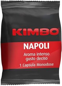 Kimbo Capsule Napoli Compatibili Lavazza Espresso Point Confezione da 100 Capsule 700 g