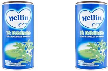 Mellin Tè Deteinato, 200g (Confezione da 2)