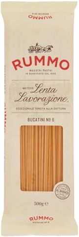 Generico 6X PASTA RUMMO BUCATINI (6 PACCHI DA 500gr) 3 kg