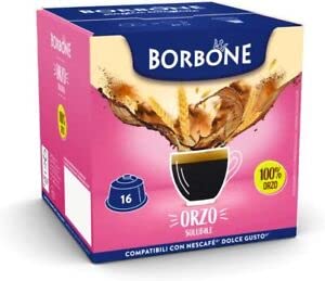 CAFFÈ BORBONE 16 Capsule  espresso d' orzo compatibili Nescafè Dolce Gusto ®