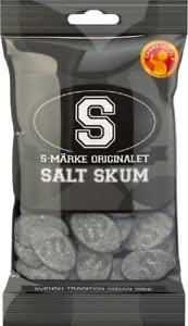 14x70g S-Märke Salt Skum Originale Svedese Liquirizia Salmiak Gomma da vino Candy