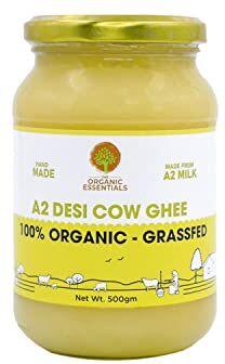 Blessfull Healing The Organic Essentials Certified Amorearth A2 Cultured Ghee 500 ml