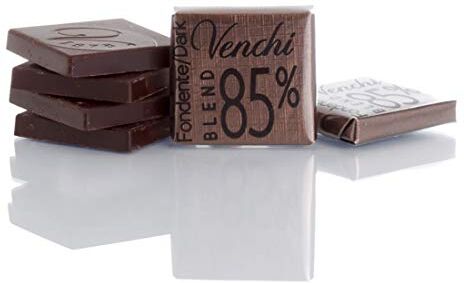 Venchi Cioccolatini Napolitans Puro Blend 85% Fondente g 500 Senza Glutine Piccoli cioccolatini di cortesia ideali per accompagnare il caffè