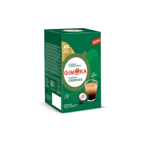 Gimoka Compatibile Per Lavazza A Modo Mio 144 Capsule Gusto CREMOSO Intensità 10 Made In Italy