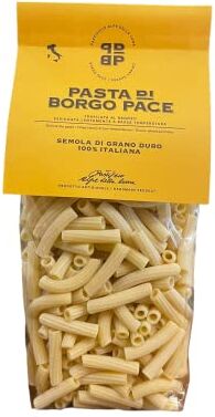 Generico Pasta di Borgo Pace Trafilata al Bronzo Semola di Grano Duro 100% Italiana Maccheroncini 500gr